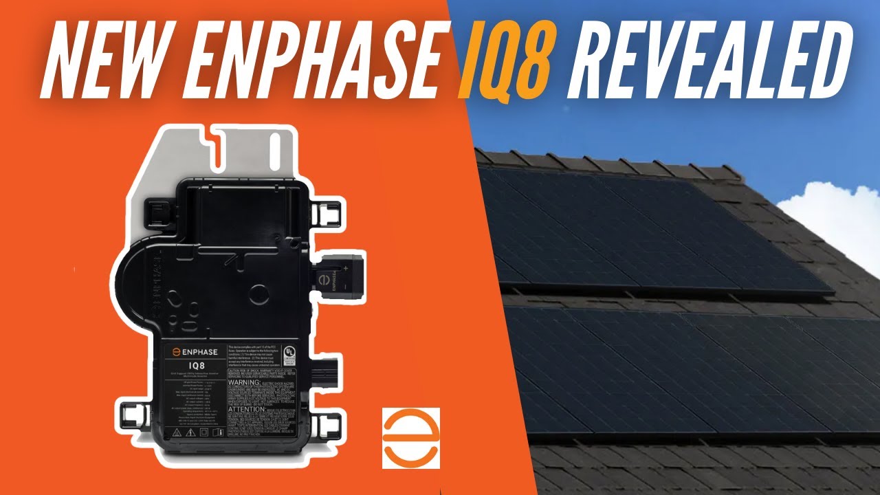 New Enphase IQ8 Micro Inverter Revealed - YouTube