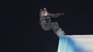 Chloe Kim, after 22-month break, lands right back on top in Laax Open halfpipe | NBC Sports