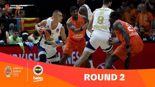 Valencia Basket-Fenerbahce Beko Istanbul | Round 2 Highlights | 2023-24 Turkish Airlines EuroLeague