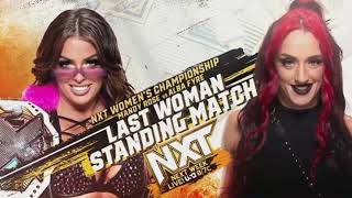 WWE NXT November 15, 2022 Official Match Card