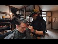 💈 1-Hour Relaxation With Barber 88! Haircut, Hair Wash, Head Massage & Hair Styling  Tsu, Japan