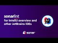 SonarLint for IntelliJ  and other JetBrains IDEs Overview | a free and open source IDE extension