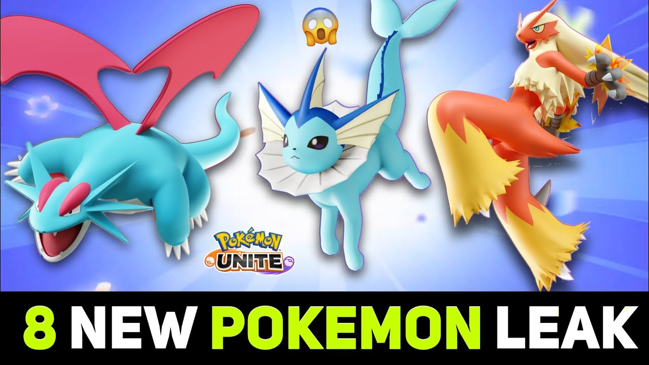 Upcoming 8 New Pokemon In Pokemon Unite 2023-24 | New Pokemon Leaks In ...