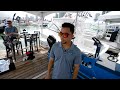 your pedal kayak vs this h skiff miami boat show 2022