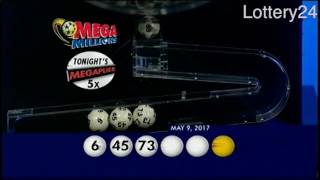 2017 05 09 Mega Millions Numbers and draw results