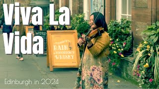 Viva La Vida - Violin Cover #streetperformance #shikiviolinist #violinist #acousticcover #edinburgh