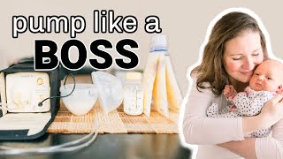 PUMPING ESSENTIALS || PUMPING TIPS AND HACKS || breastfeeding journey