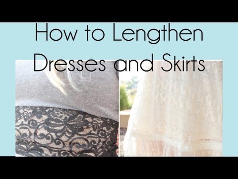 How to Lengthen Dresses & Skirts | RemiiRoo How to Lengthen Dresses & Skirts | RemiiRoo
