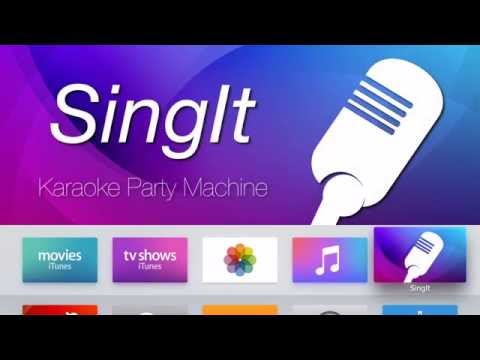SingIt Karaoke Party Machine for Apple TV (tvos) SingIt Karaoke Party Machine for Apple TV (tvos)
