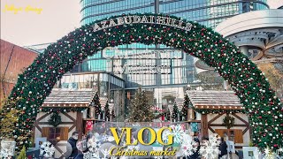 [VLOG] Azabudai Hills Christmas Market | Hills House | Toranomon Hills