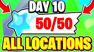 (DAY 10) How To Find ALL 50 SHOOTING STAR LOCATIONS In Adopt Me! Special Star Location! Roblox