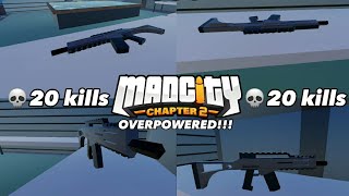 THE G36 IS SO OP!!!! | Mad City | (Roblox)