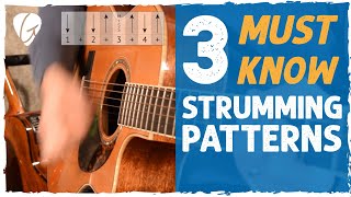 3 Essential Strumming Patterns - Beginner Guitar Lessons