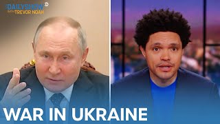 Russia Punished & Media Shocked by Invasion in “Relatively Civilized” Ukraine | The Daily Show