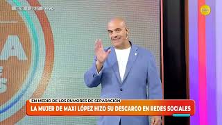 La esposa de Maxi López hizo su descargo en redes sociales |LPELDM| 24-01-25