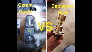 Pasang Mentol LED Osram pada Motor FZ150i