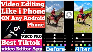 TikTok Video Editing Like i phone Editing