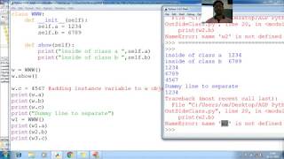 162 Python Adding non static instance variables to the class from outside class Python Programming T