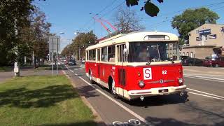 Jízdy historických autobusů a trolejbusů v rámci oslav 65 let trolejbusů v Ostravě