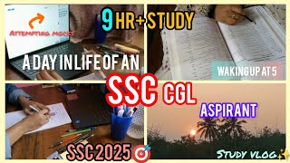 Productive study vlog 📚📝|| A day in my life🌸✨|| SSC CGL study vlog 📖🎯✨