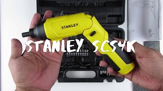 Mesin Obeng Baterai Cordless Driver Screwdriver Stanley SCS4K