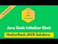 HackerRank Java Static Initializer Block problem solution in Java | Java problems solutions