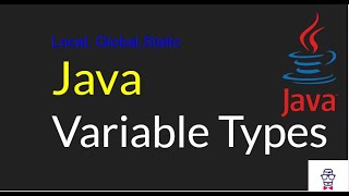 Java Variable Types | Global, Static, Local Variables | Java Full Stack Course for Beginner | Java