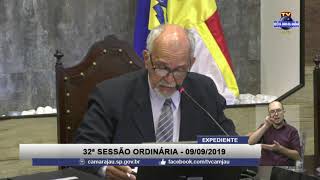 32ª Sessão Ordinária e 3ª Extraordinária