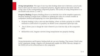 Angular: Data Binding: Property Binding in Angular framework in detail #7
