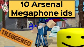 Boombox Roblox Codes Part 2 - roblox arsenal megaphone sound ids for rocitizens