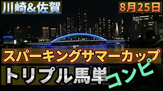 8.25スパーキングサマーカップ2022🏇サマーチャンピオン、川崎競馬トリプル馬単コンピ指数分析