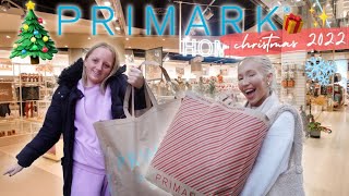 SHOP WITH ME at PRIMARK CHRISTMAS 2022 + HAUL! | Homeware, Baby, Knitwear & More! | Elle Swift