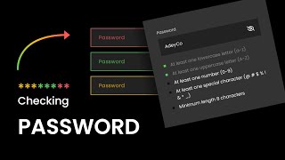 Password Validation Using JavaScript | HTML and CSS