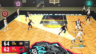 How A Comp Point Guard Sees The Floor in NBA 2K22 Pro-AM