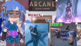 PART 2 ( 🇧🇷🇺🇸 ) Arcane react to Jinx | Arcane | Powder | angst | Starzy Eeech