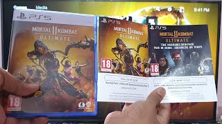 How to Redeem Mortal Kombat 11 Ultimate Code on PS5 Console?  Kombat Pack 1 \u0026 2, Aftermath