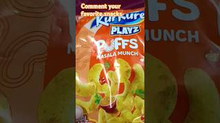 trying Kurkure playz puffs#food #video #snacks#shorts