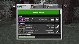 MINECRAFT MUNDO NUEVA AVENTURA Y CONSTRUCCIÓN