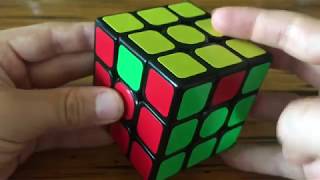 How To Solve Rubiks Cube -Top Layer Diagonal Edge Swap (UPDATED)