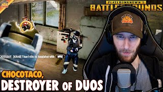 chocoTaco, Destroyer of Duos ft. Quest | PUBG Erangel Duos Gameplay