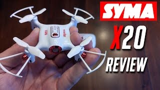 Syma X20 Micro Drone Review \u0026 Test Flight