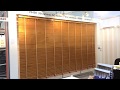 ZENNO電動木百葉 |  340W*220H cm | ZENNO wooden venetian blinds