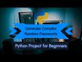 How to make a Random Password Generator using Python | Python Projects for Beginners