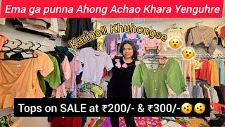 NUPI GI TOPS KHUHONGSE KARINO 😯 SUMMER GI SHOPPING HOURE SALE LEIRI NGAIDA