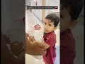 holding his baby sister for first time❤️ shortvideo shorts short care