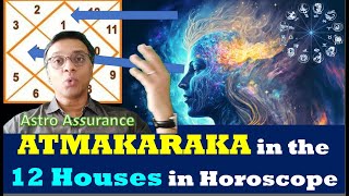 ATMAKARAKA in the 12 Houses in Horoscope