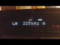 LW 225 kHz - Polskie Radio Jedynka in Minsk