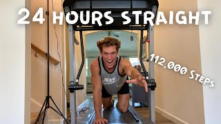 I walked for 24 hours straight...