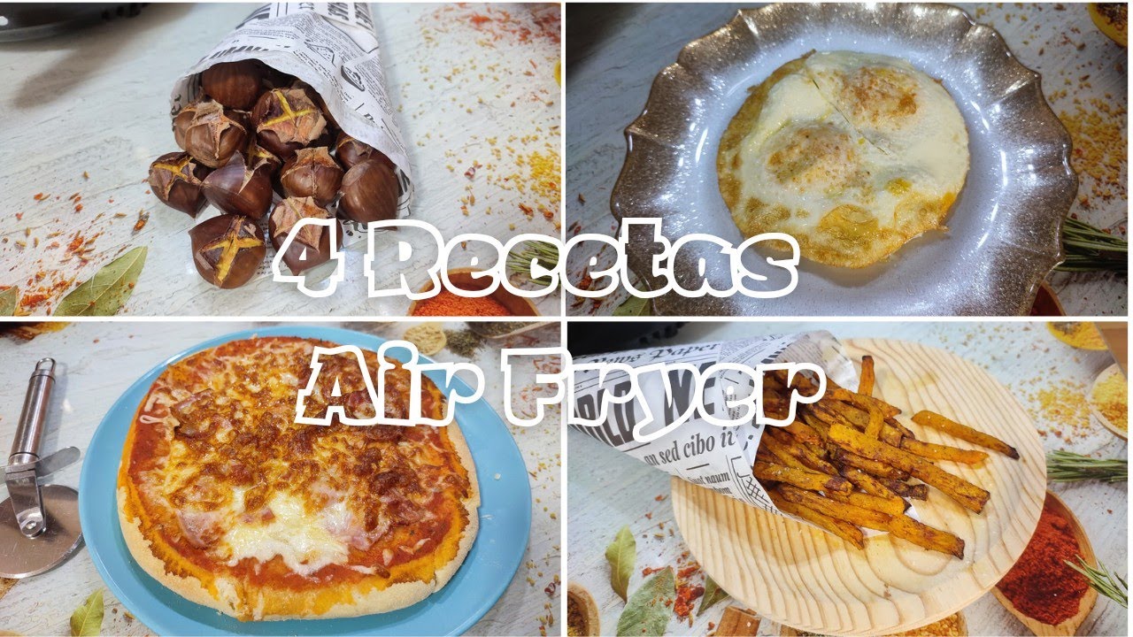 3️⃣ RECOPILATORIO DE RECETAS CON LA AIR FRYER!!! Resultado Perfecto ...