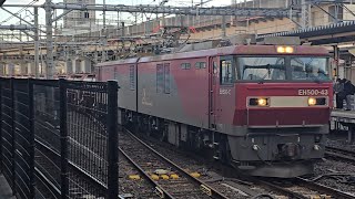 【速すぎ…】5094レ EH500形43号機(JRFマーク無し) タキ12両 大宮駅 通過シーン